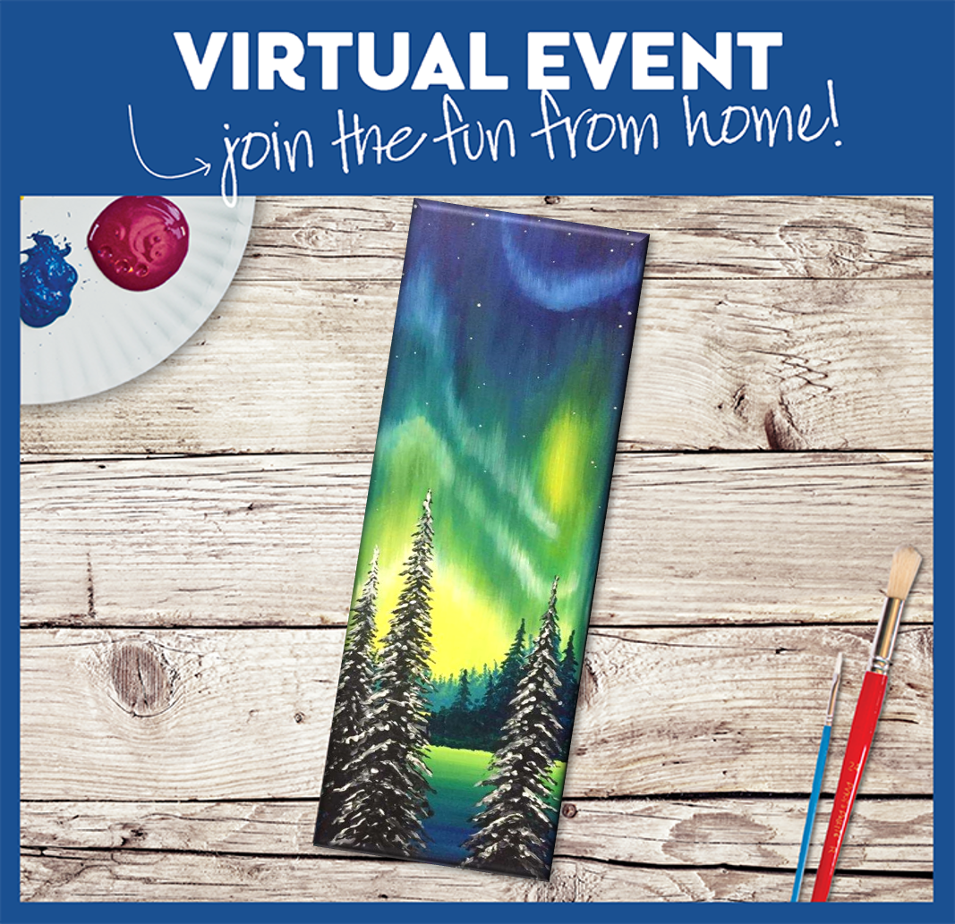 Live Virtual Special $35 on a 10x30" Canvas